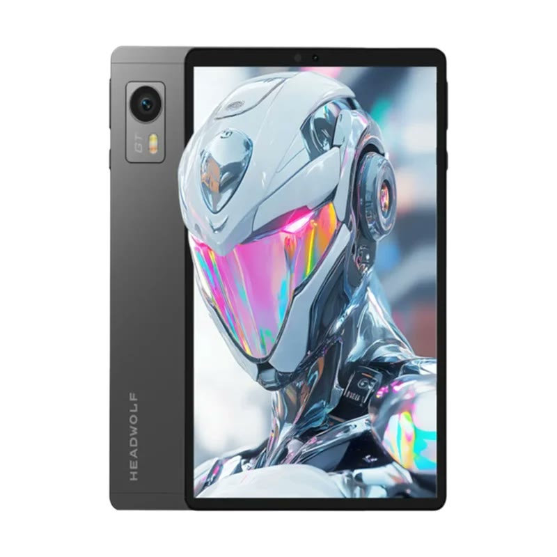 A tablet with a bold back panel