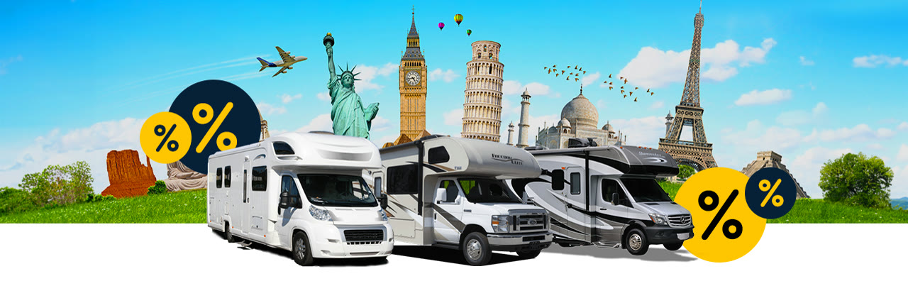 Motorhome hire in 7+ countries
