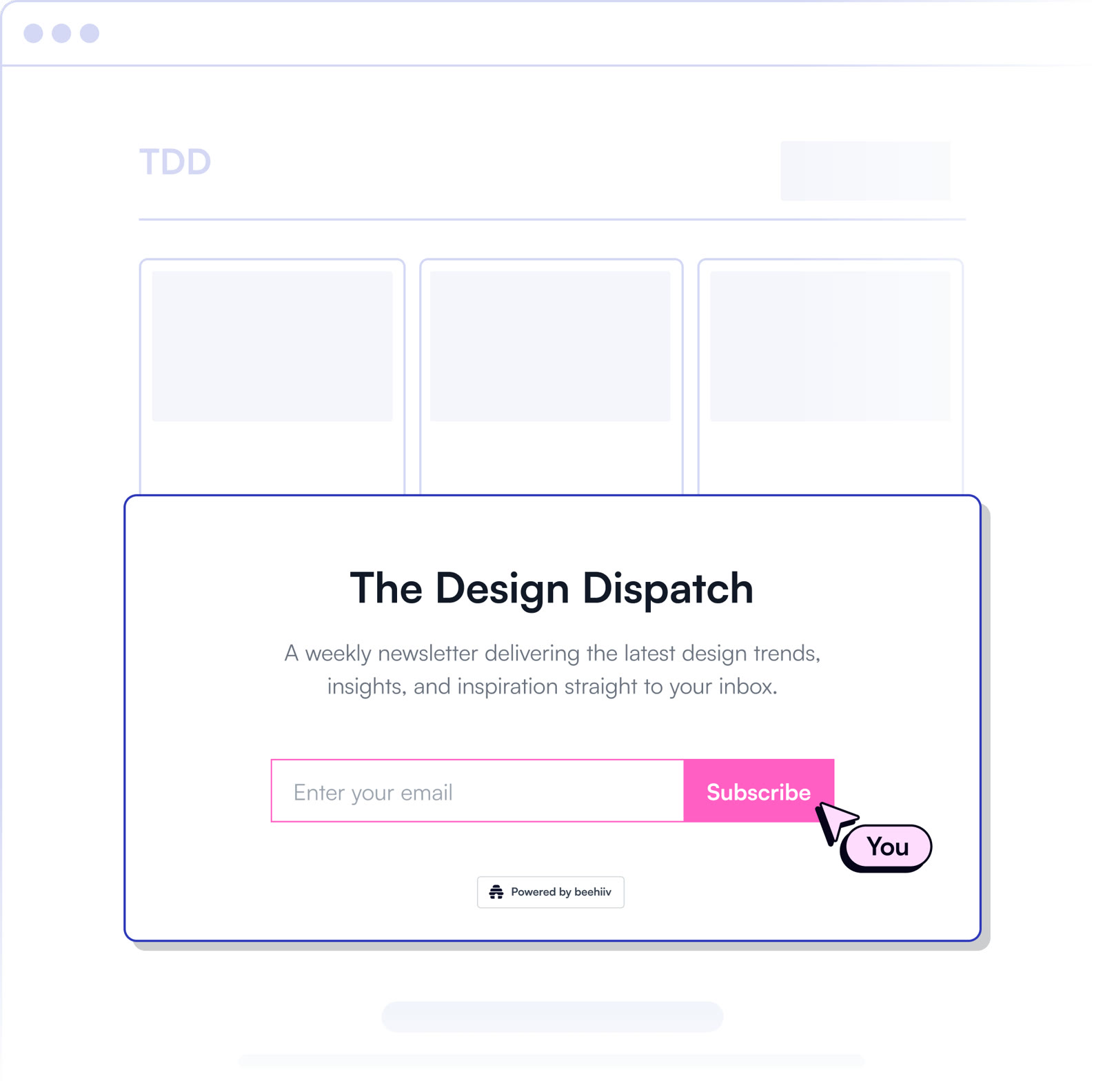 Grow your list from any page