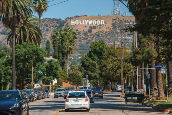 Los Angeles on the destination list