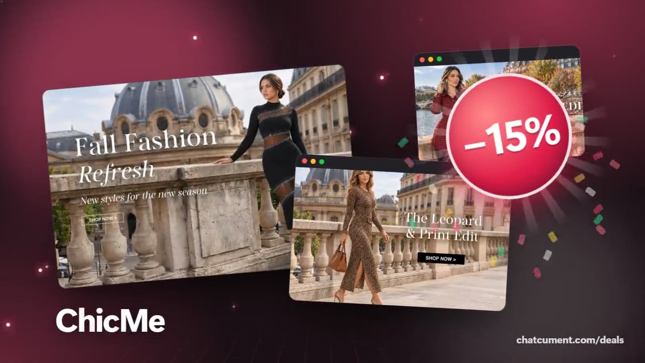 ChicMe 15% CODE