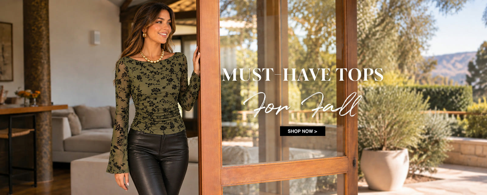 Tops for fall layering