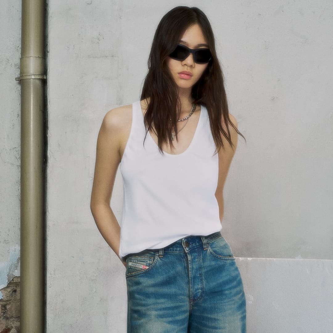 Women's basics and wide-leg denim