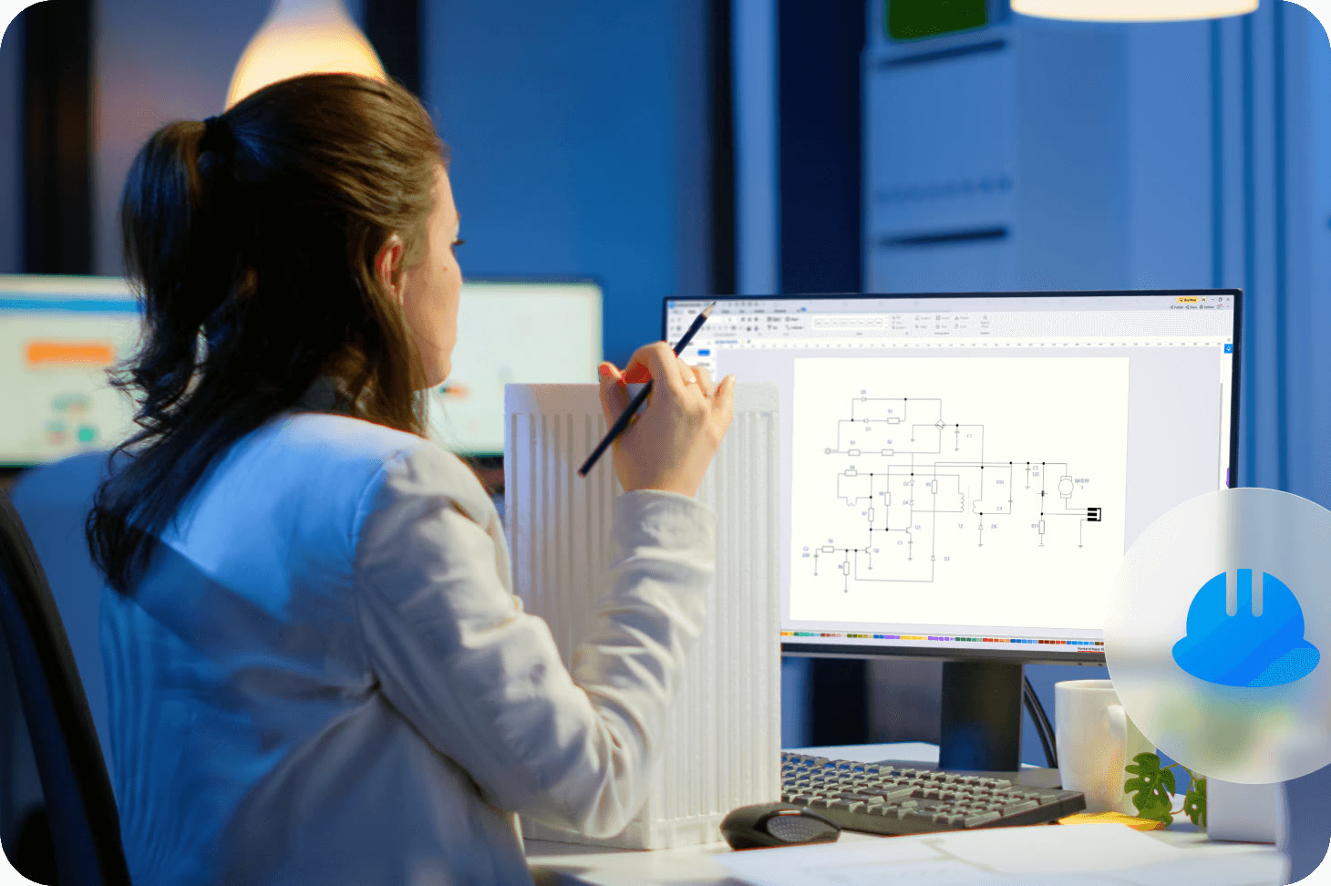 Draw P&IDs and electrical circuits without CAD