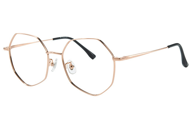 Geometric titanium frame, 100380