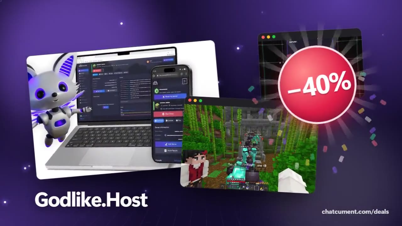 Godlike.Host 40% CODE