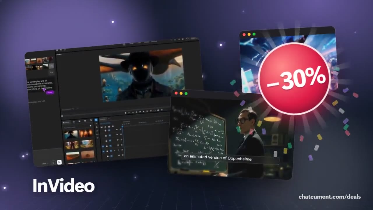 InVideo 30% CODE