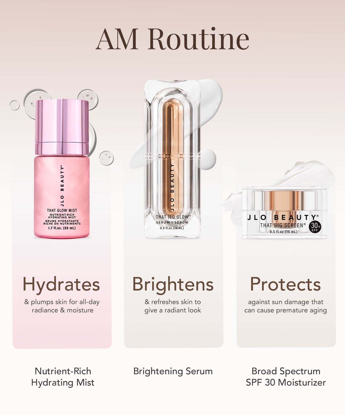 A morning that hydrates, brightens, protects