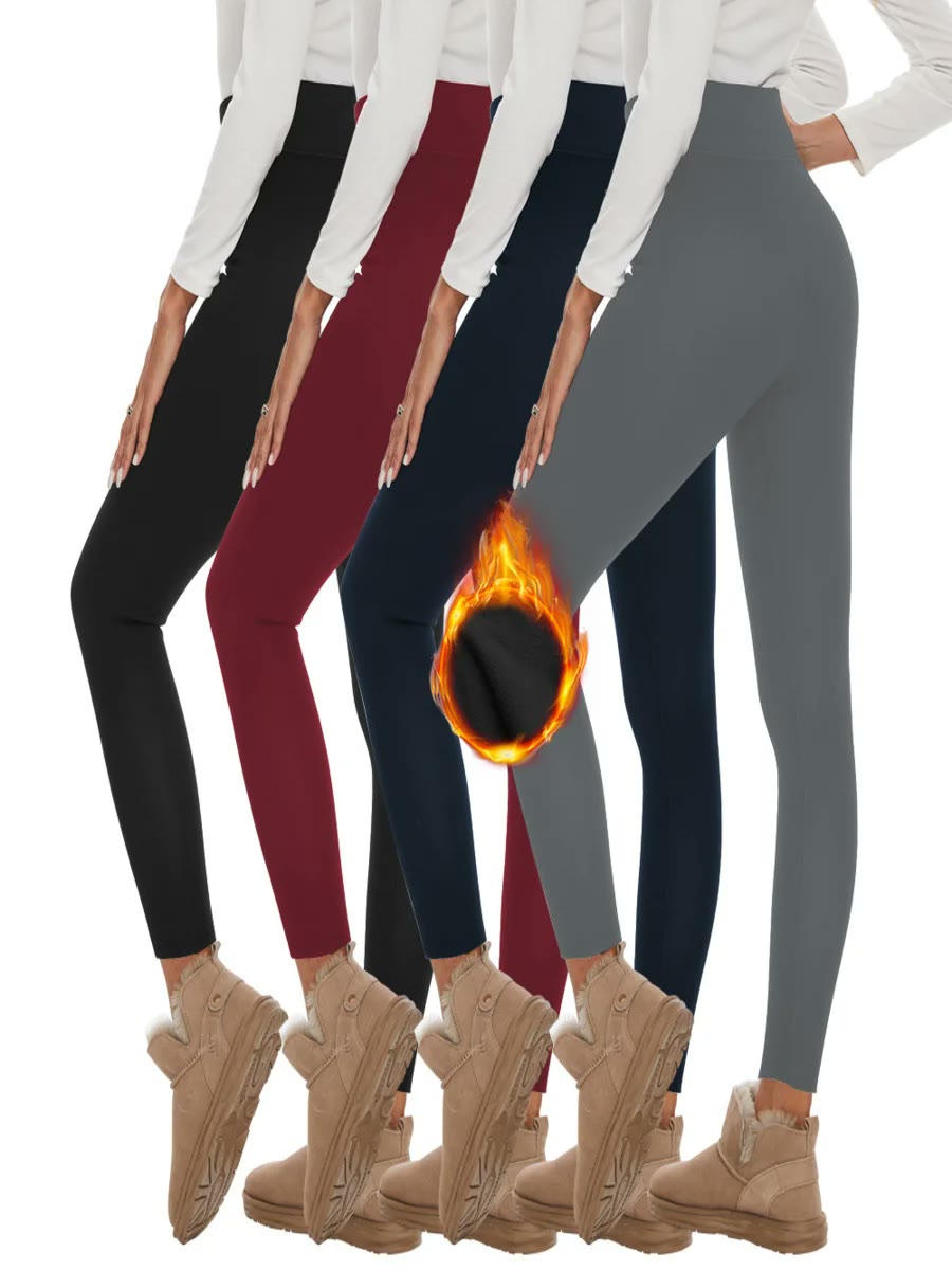 Pack de leggings con forro polar