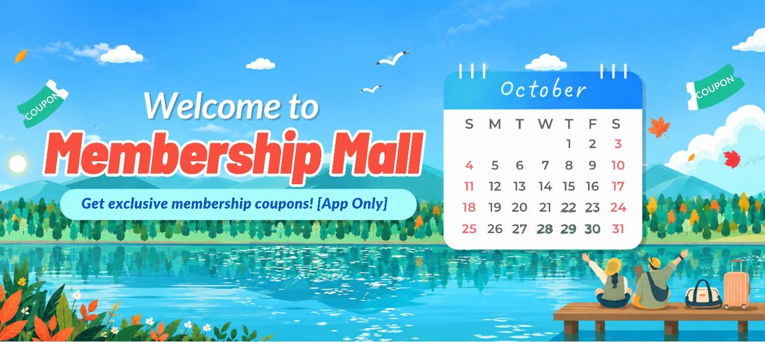 Membership coupons in the app