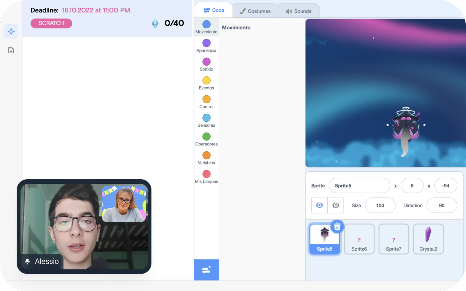 Qué necesita un niño para una clase de programación online
