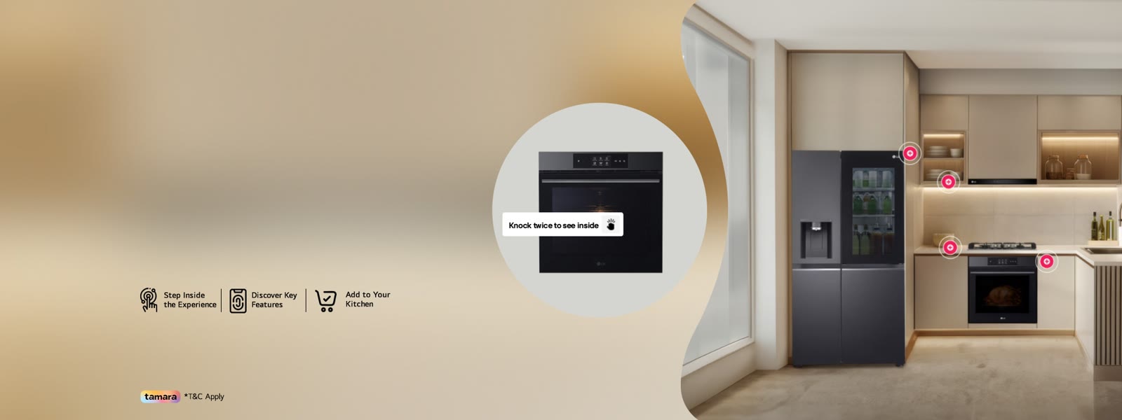 Built-in kitchen appliances