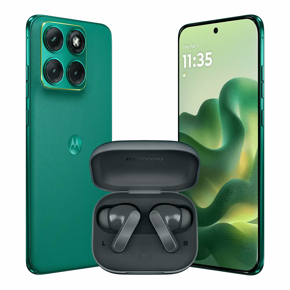Edge 70 fusion con audífonos incluidos