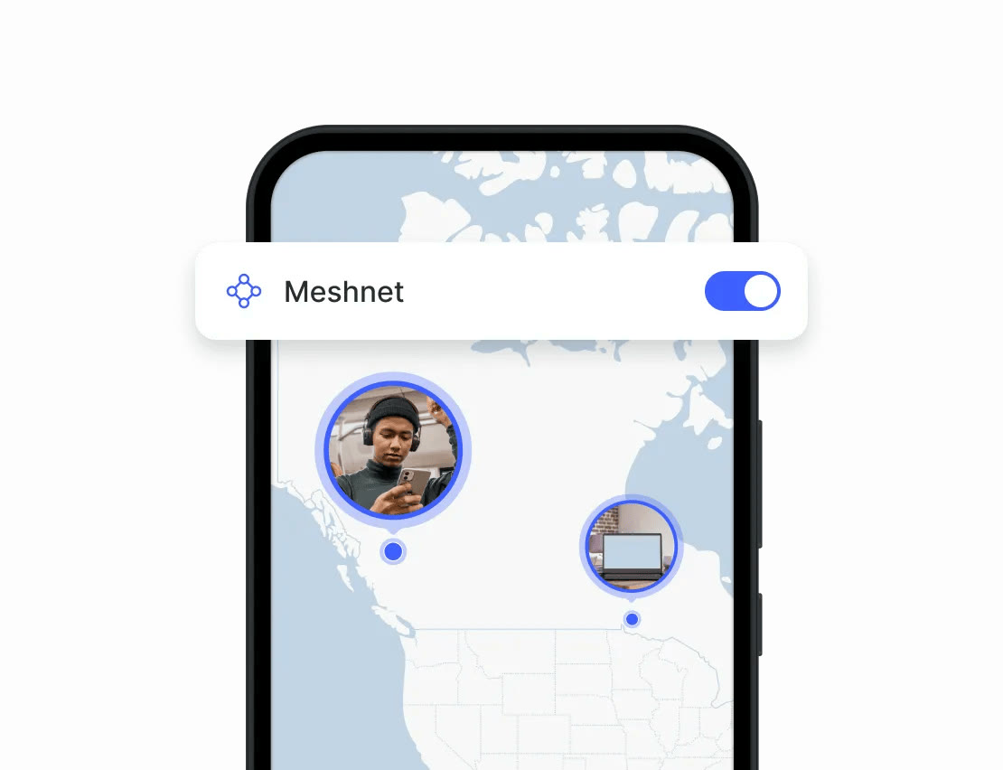 Meshnet links your own devices