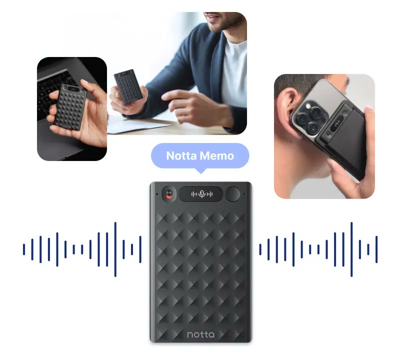 Notta Memo for calls and in-person talks