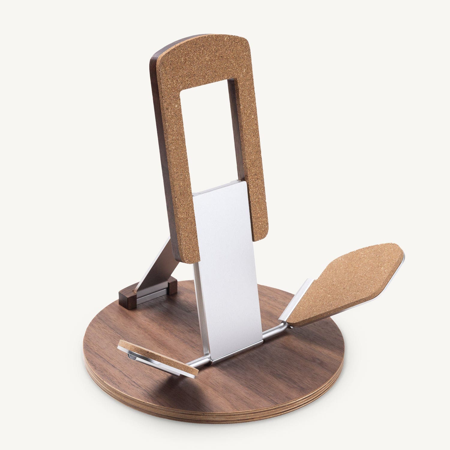 A floor stand that folds to 3 cm
