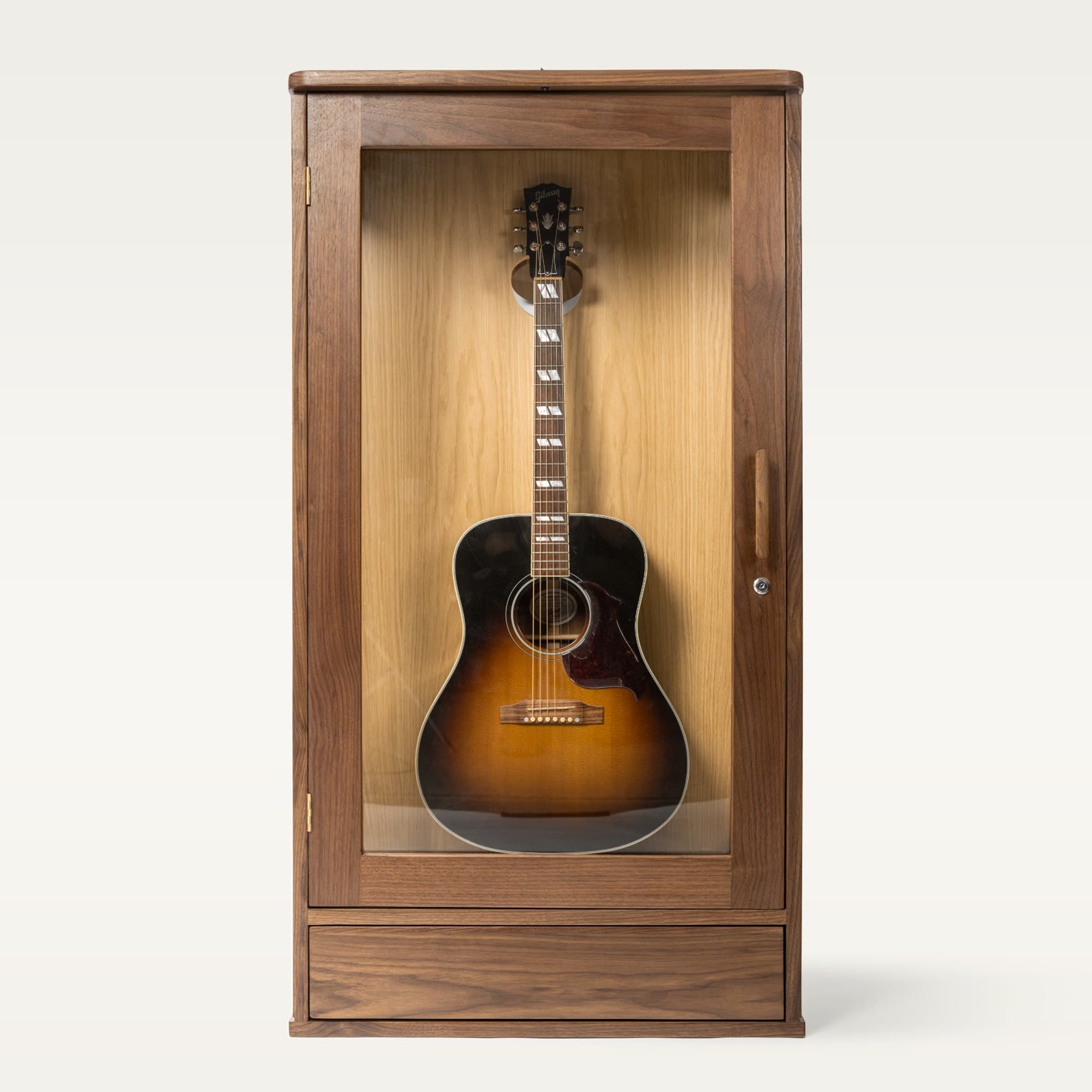 A display case for the guitar you love