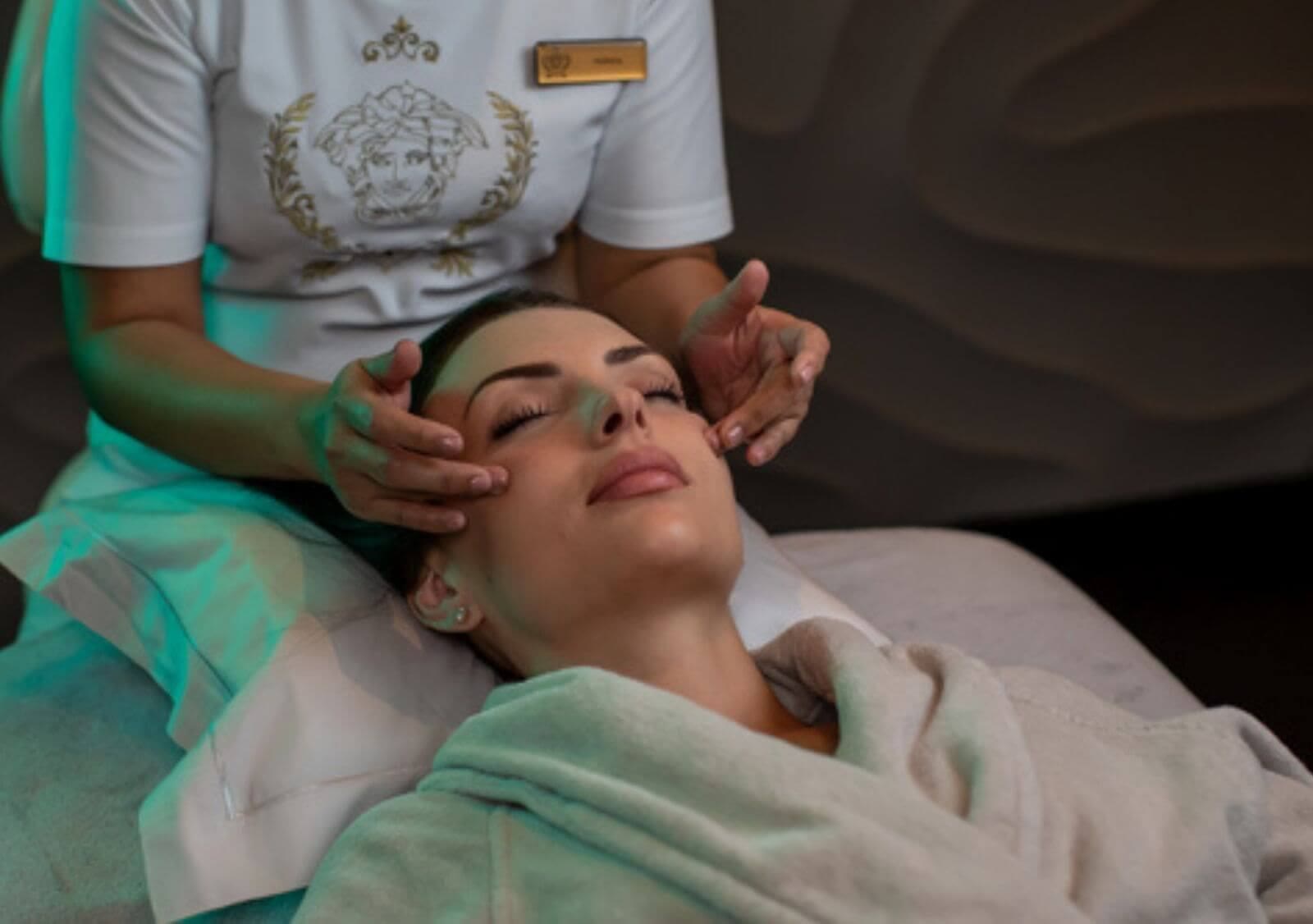 Spa, hammam and gym at Palazzo Versace