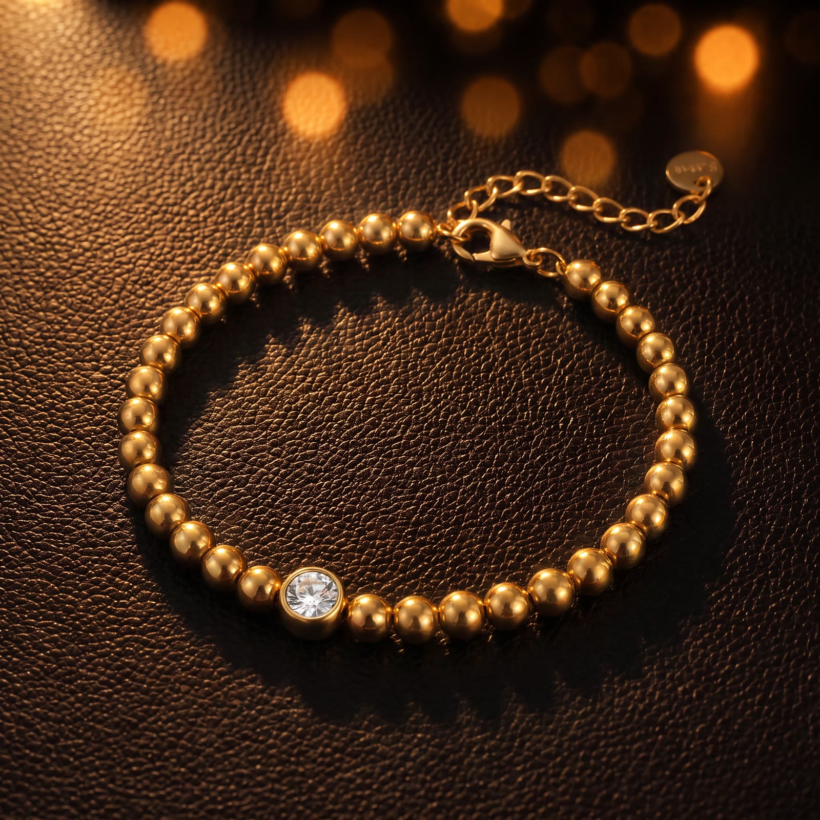 Bracelets with a solitaire sparkle