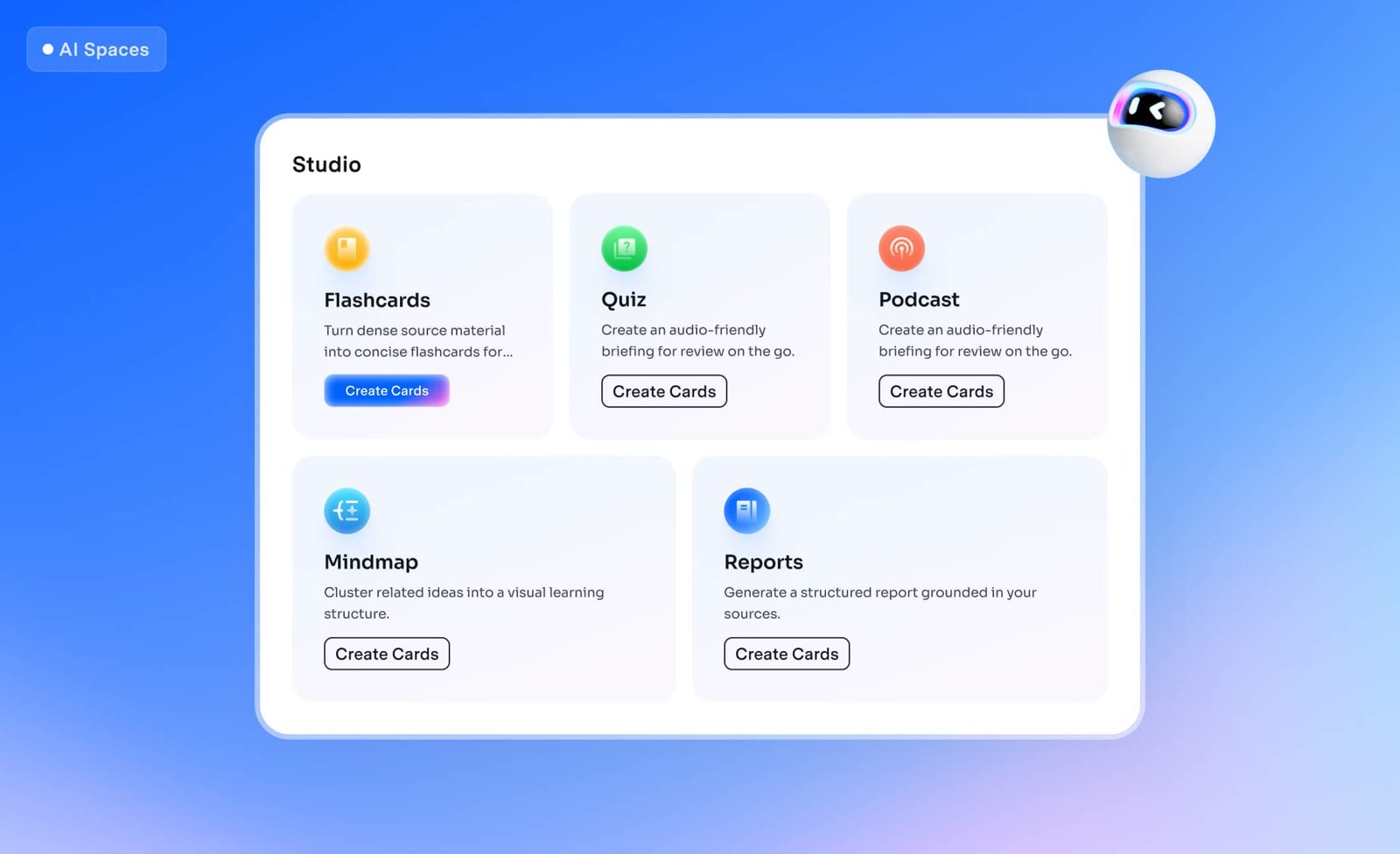 Turn documents into study material