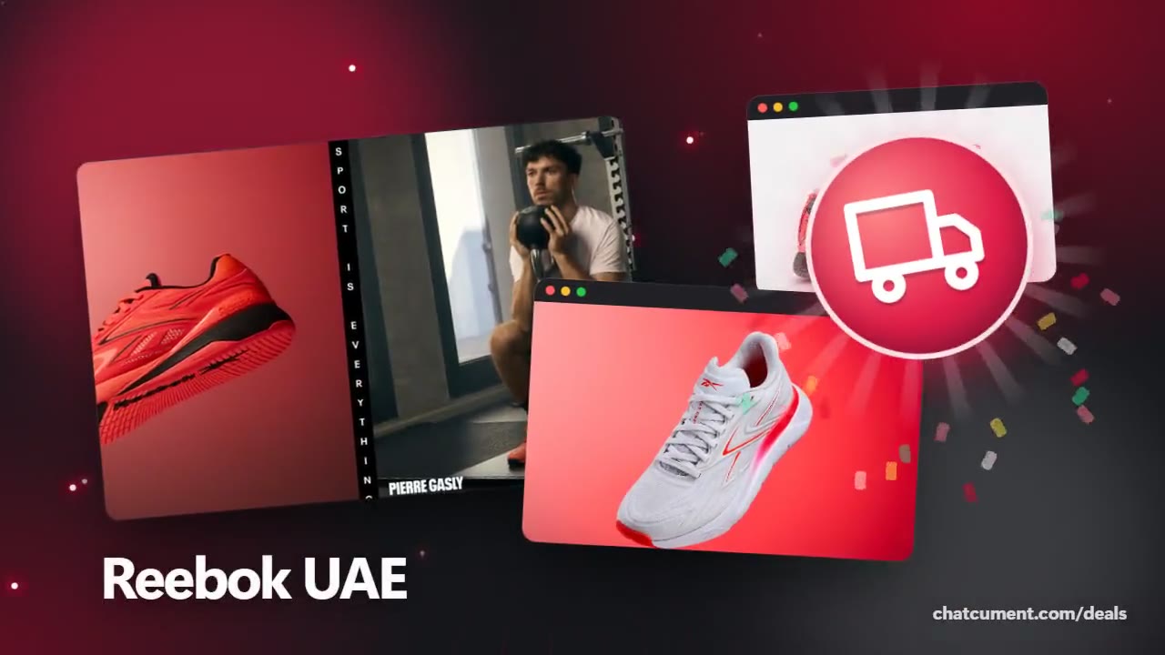 Reebok UAE Free ship DEAL