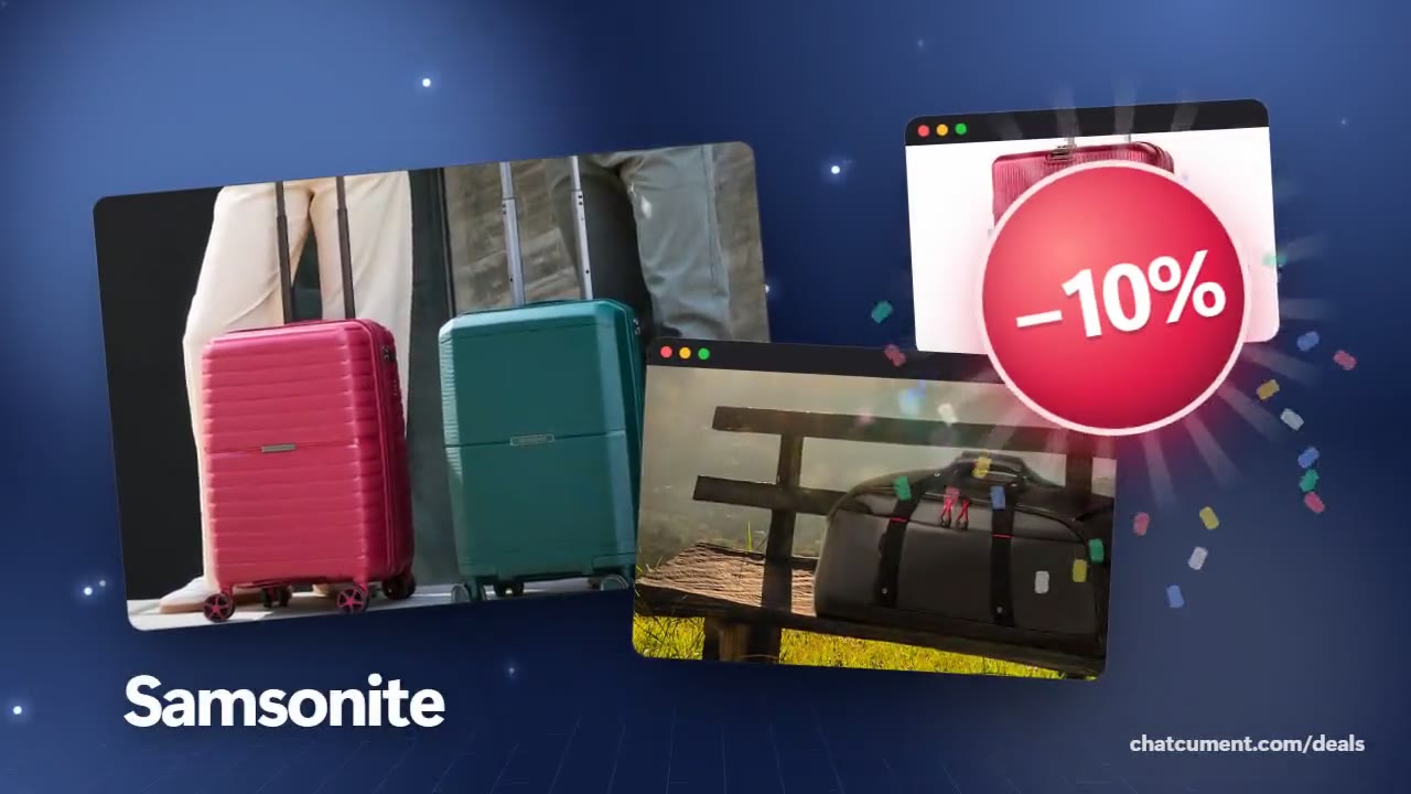 Samsonite 10% DTO.
