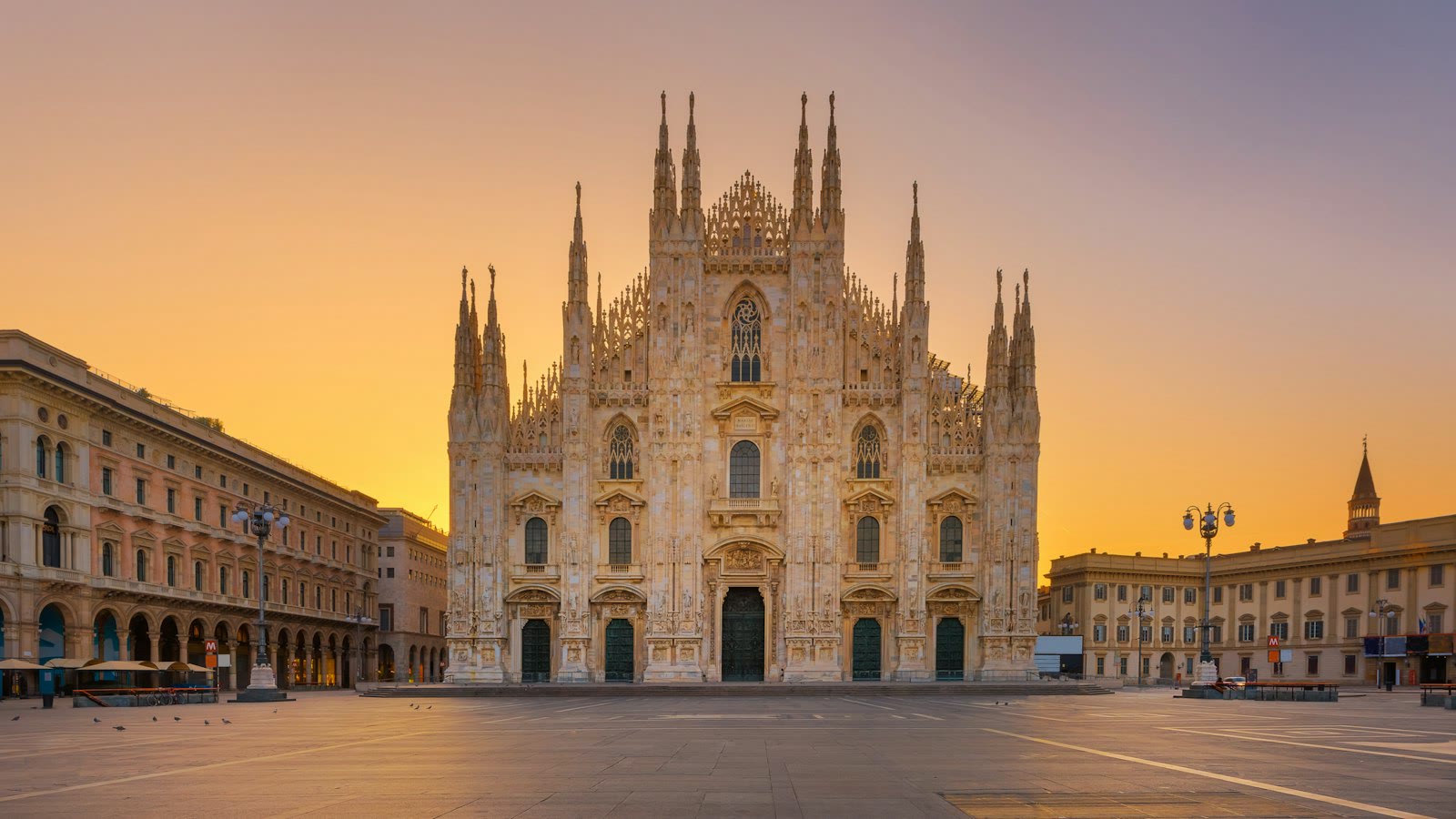 Milan, Rome and Venice on one list