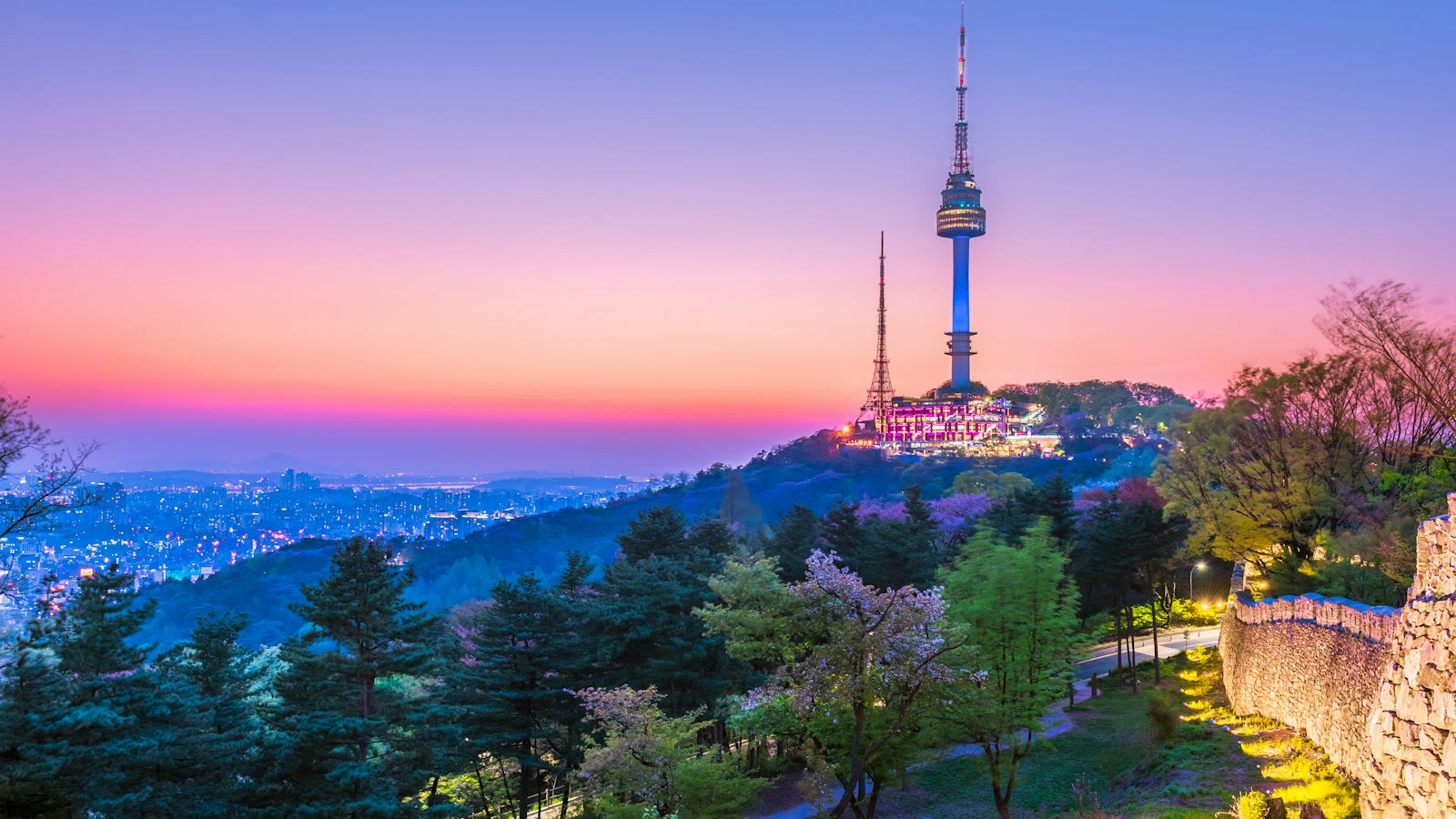 N Seoul Tower observation deck