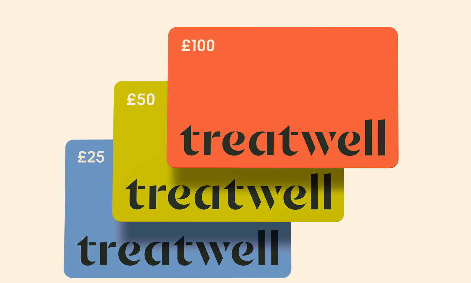 Digital gift cards from £25