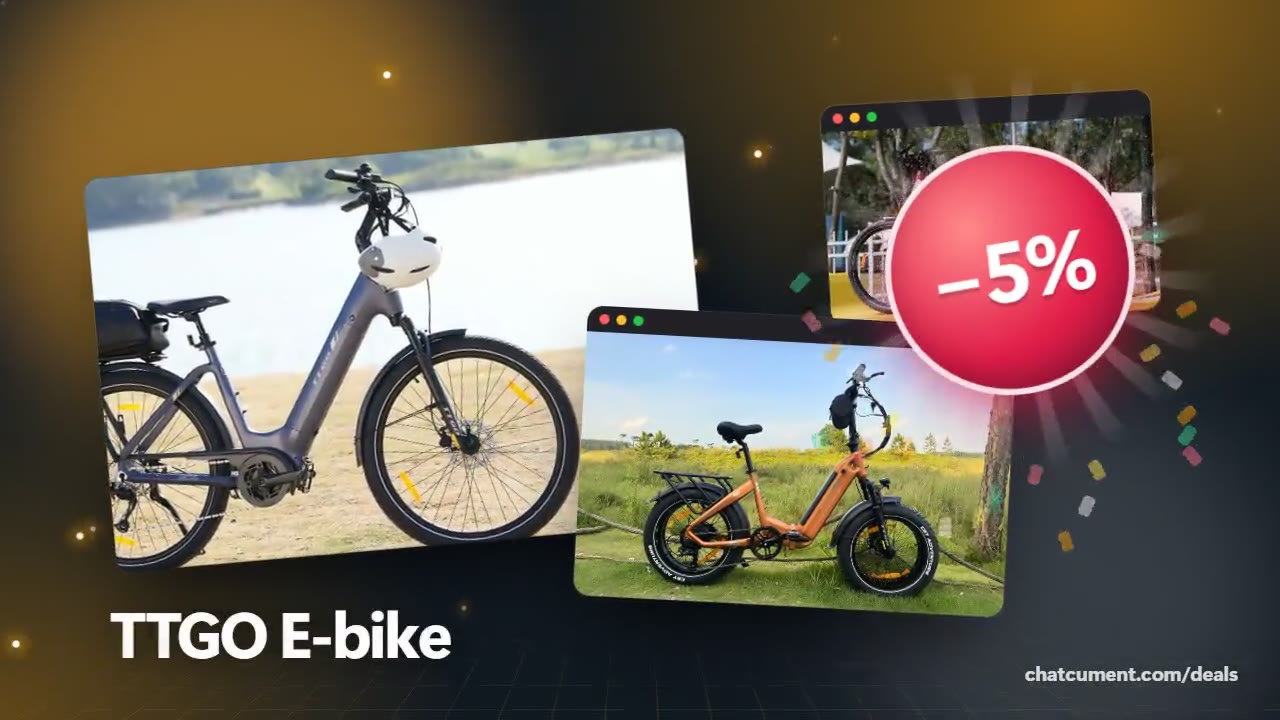 TTGO E-bike 5% CODE