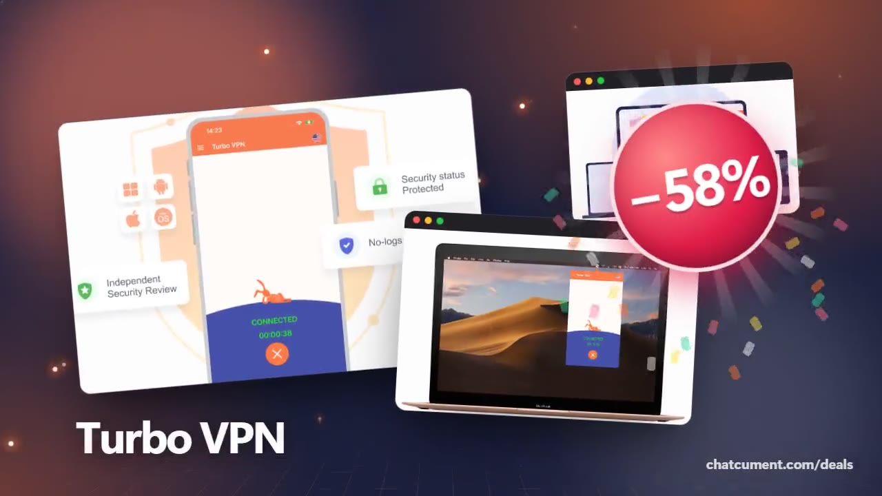 Turbo VPN 58% OFF