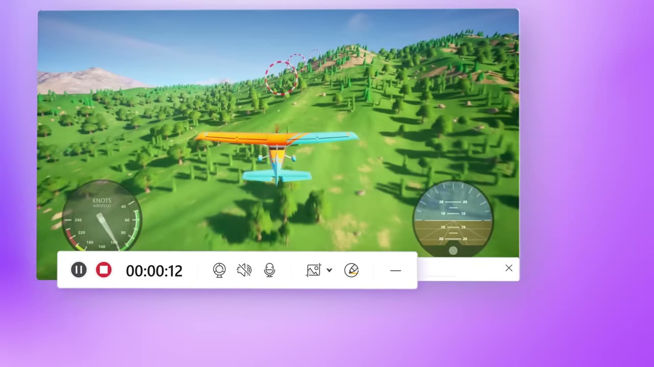 Record games, classes, anything on screen