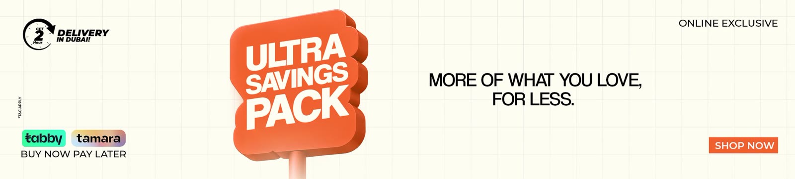 Ultra Savings Pack