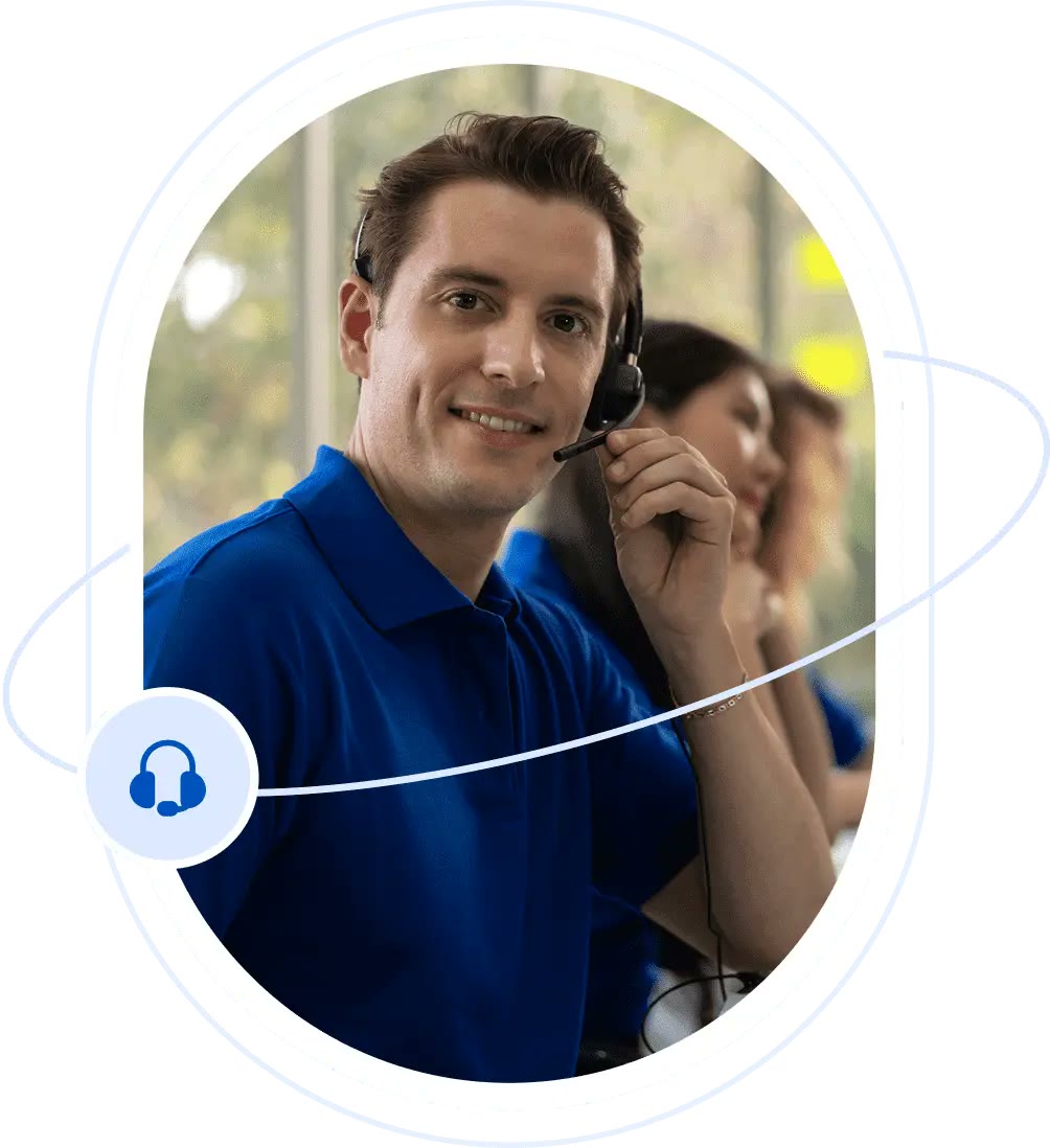 A live agent before, during and after the trip