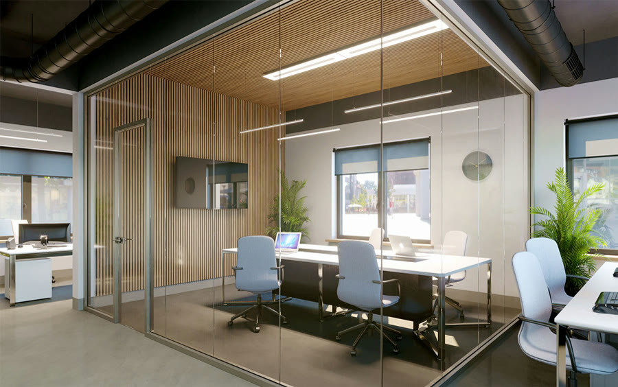 Acoustic slat wall panels for quieter rooms