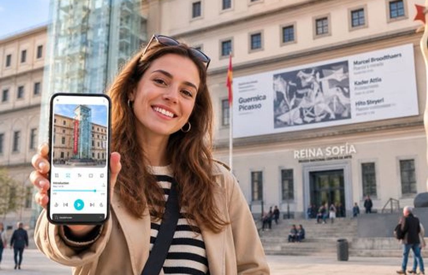 Guernica explicado frente a la obra