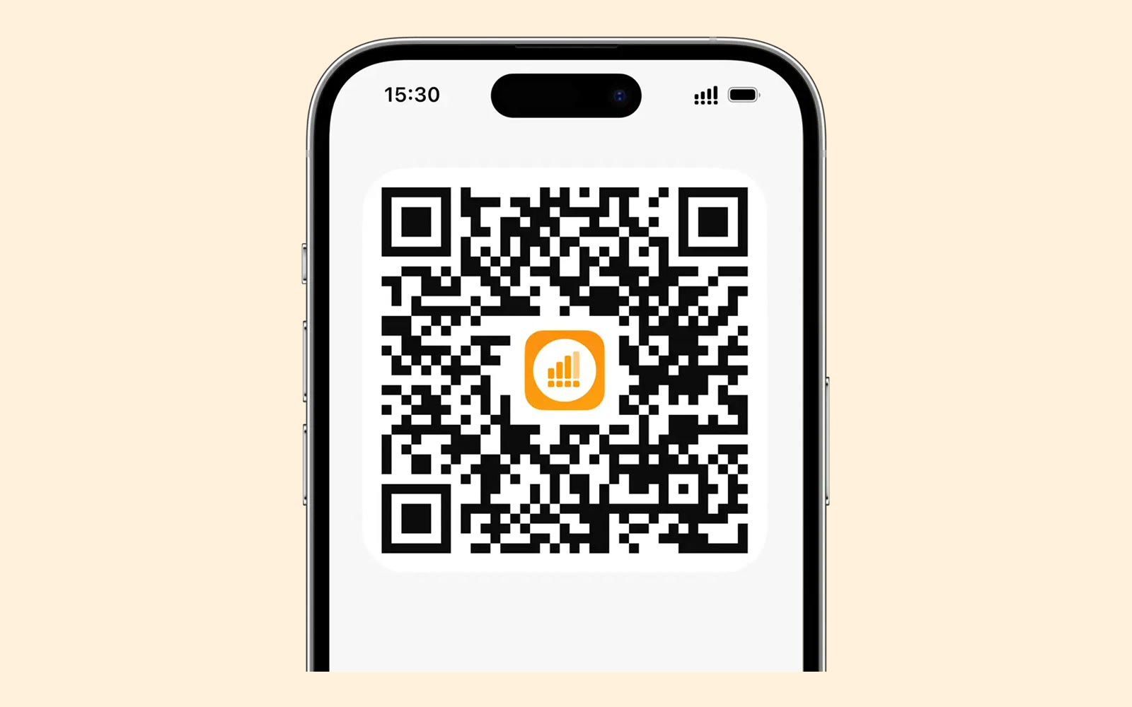 Install with a QR code