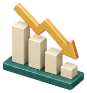 Downward chart