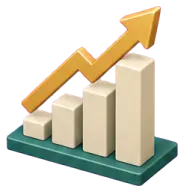 Upward chart
