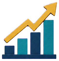 Upward chart