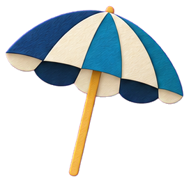 Beach umbrella