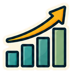 Upward chart