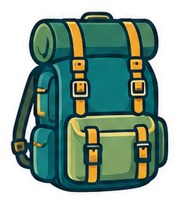 Travel backpack