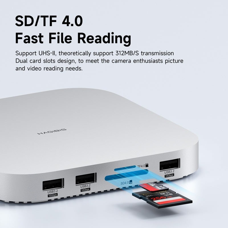 SD/TF 4.0 双卡槽