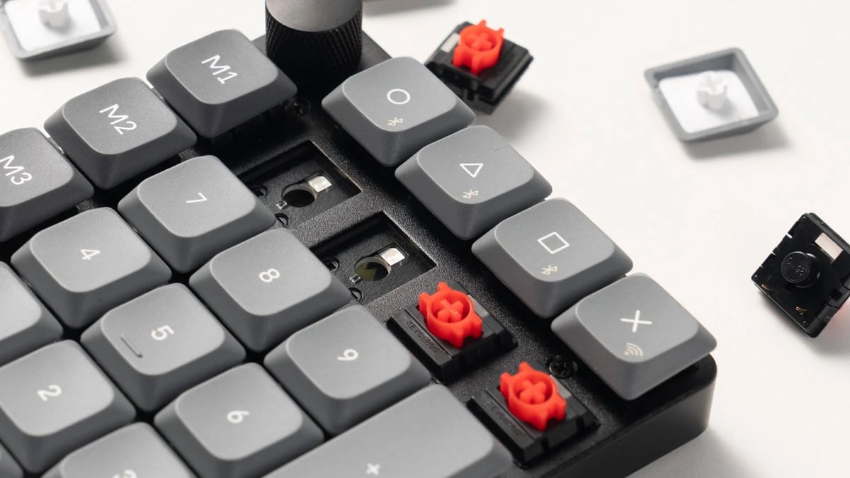Switches pulled out