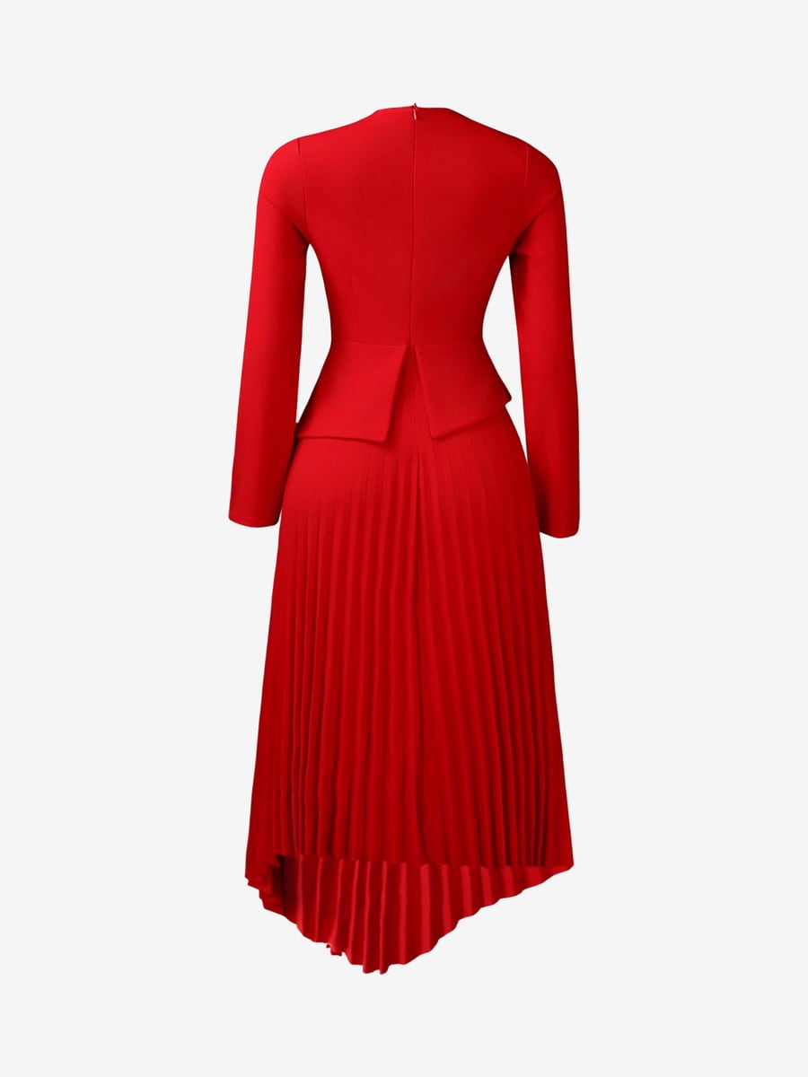 The dress on its own, back