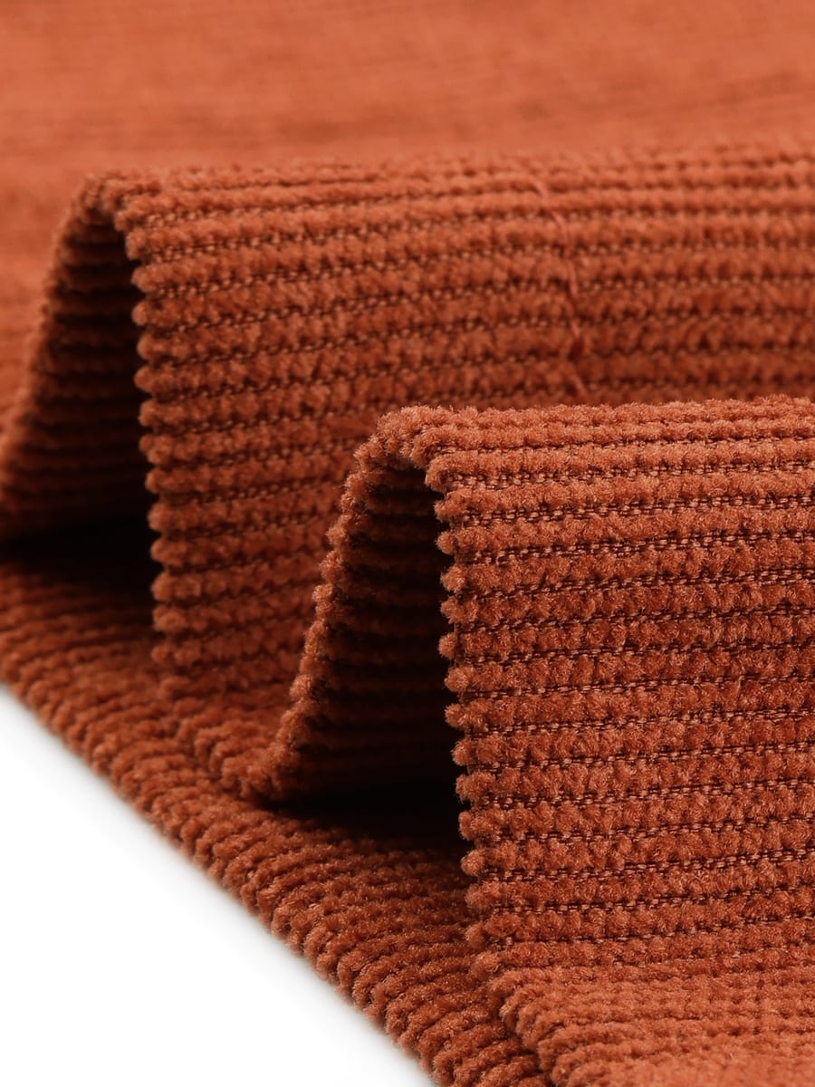 Close-up of the corduroy wales