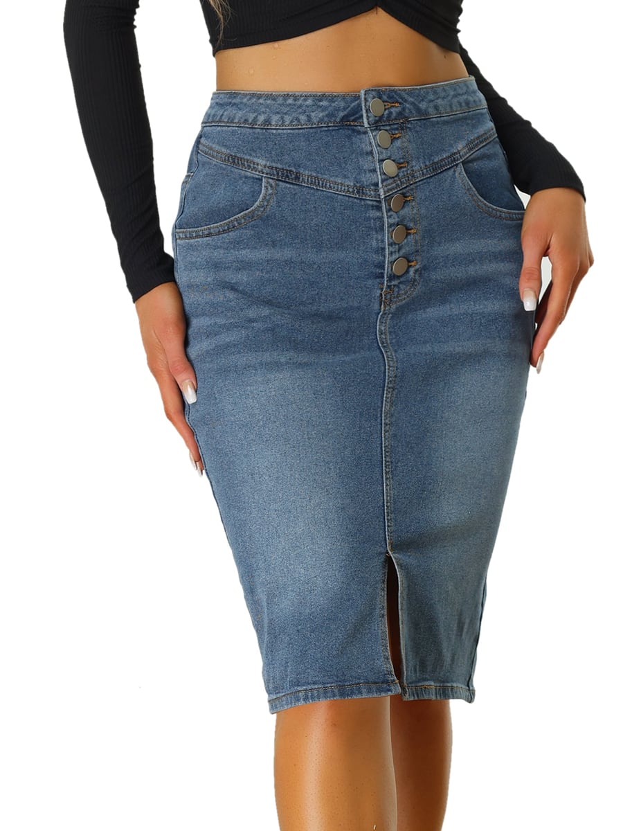 Close view of the buttons and front split