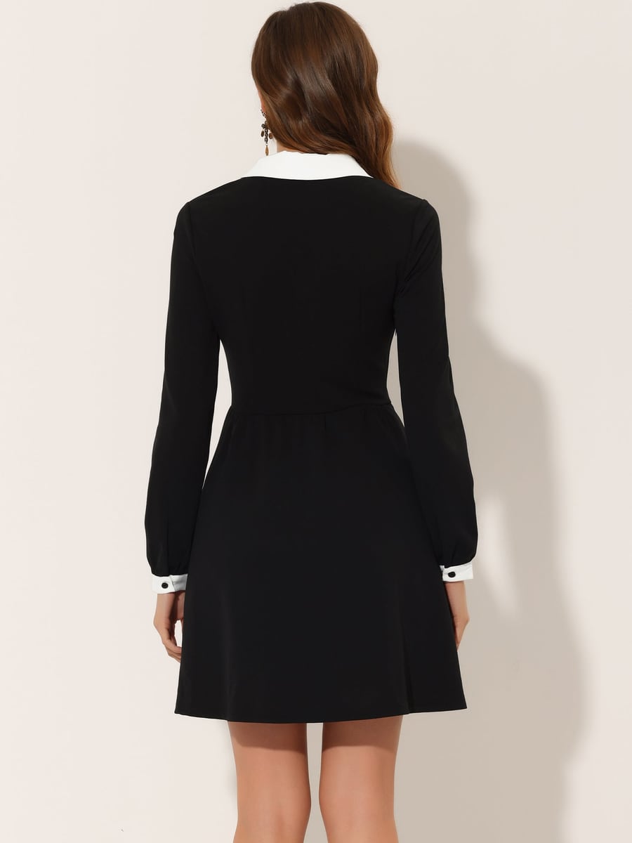 Back view in black