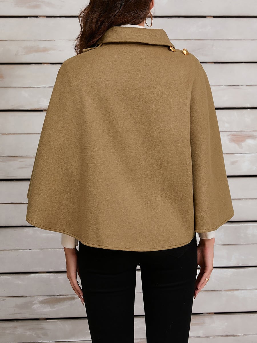 Back view in khaki